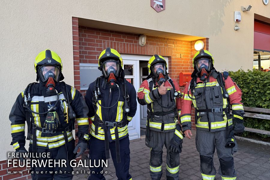 Ausbildung mit der Feuerwehr Mittenwalde